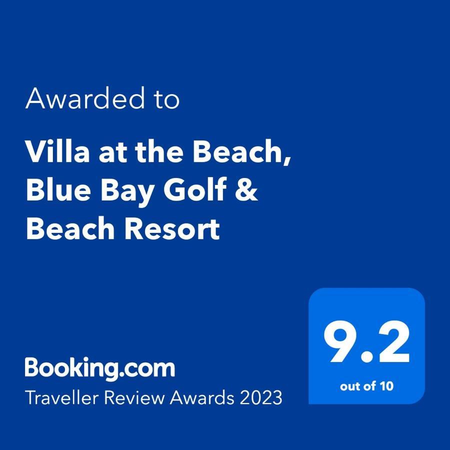 Villa At The Beach, Blue Bay Golf & Beach Resort Εξωτερικό φωτογραφία